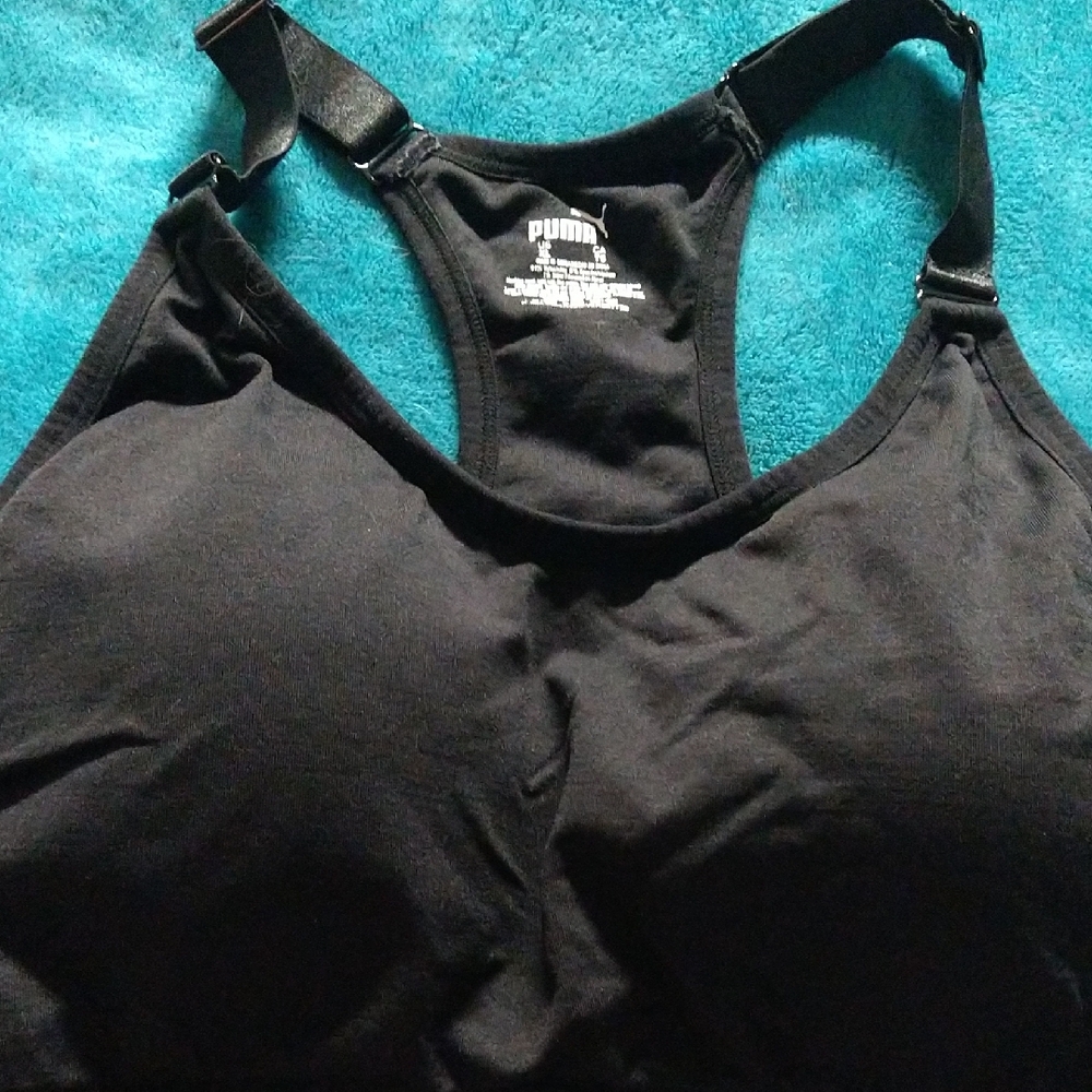 PUMA Women's Black Sports Bra